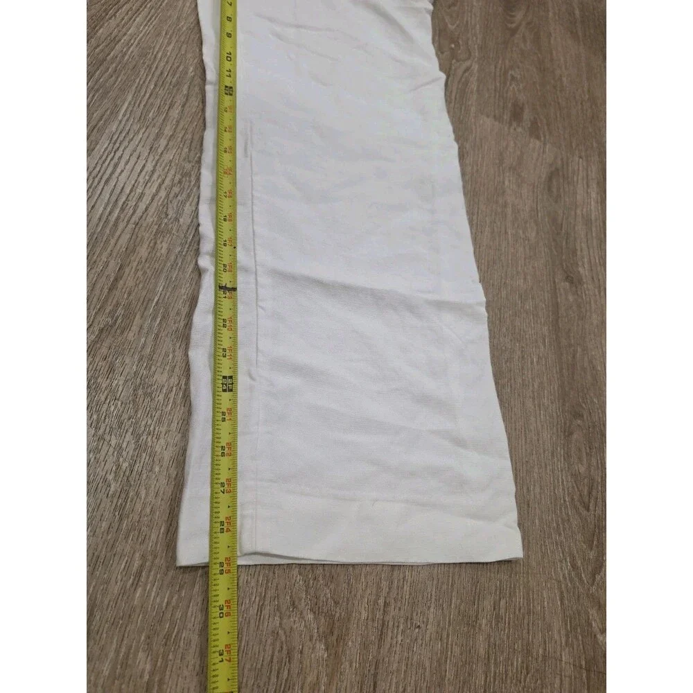 Wilfred Women's White Linen Pants Size Medium